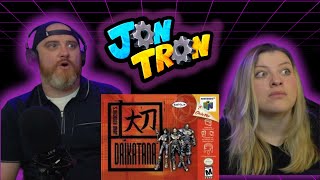 Daikatana review  JonTronShow Part 1  HatGuy amp gnarlynikki React [upl. by Udele]