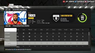 NBA 2K23 How to Assign a Created Player to a Team Add Custom Player to Roster in 2K23 [upl. by Orferd]