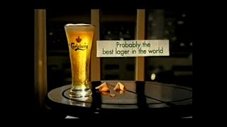 Carlsberg advert – Carlsberg don’t do takeaways  UK December 2004 VHS capture [upl. by Lezley]