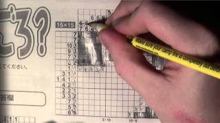 How To Do Nonogram Puzzles With Pencil and Paper [upl. by Anrapa728]