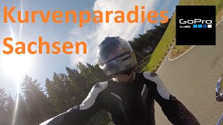 Motorradfahren im Kurvenparadies sächsische Schweiz  Suzuki Bandit 1250 GoPro Hero 3 [upl. by Modesty285]