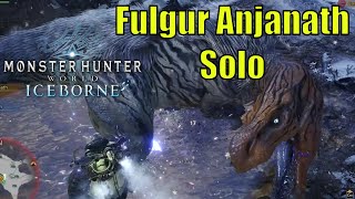 First Time Fighting Fulgur Anjanath  Solo  Switch Axe  Monster Hunter World Iceborne [upl. by Amsirahc]