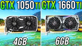 GTX 1050 Ti vs GTX 1660 Ti  Good Upgrade Path [upl. by Nere196]