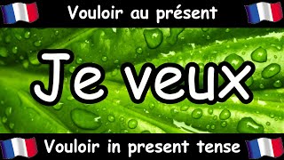 VOULOIR To Want Conjugation Song  Present Tense  French Conjugation  Le Verbe VOULOIR [upl. by Fesuy]