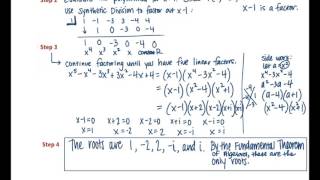 Algebra 2 56 The Fundamental Theorem of Algebra [upl. by Nnoryt630]