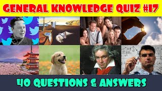 General Knowledge Trivia Quiz Part 17 [upl. by Giovanna688]