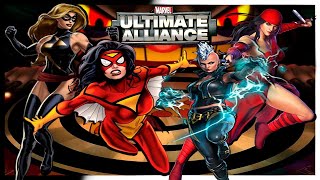 Marvel Ultimate Alliance  As Femme Fatales Salvando Jean Grey em Murderworld 5 [upl. by Ahsitnauq]