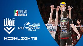 Civitanova vs Milano  Highlights  Superlega  15a Giornata [upl. by Lechner]