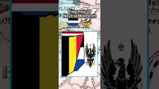 Flag map of Neutral Moresnet [upl. by Ransome]