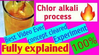 chlor alkali processscienceClass10 ncertcbse [upl. by Azalea]