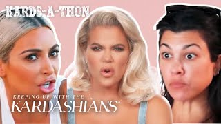 BIGGEST KardashianJenner Sister Fights  KardsAThon  KUWTK  E [upl. by Anwahsar492]