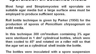 The development of inocula for mycelial processes [upl. by Taub783]