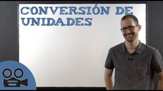 Qué es la conversión de unidades [upl. by Hetty307]