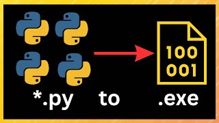 How to Compile Python Files Into EXE [upl. by Sholley]