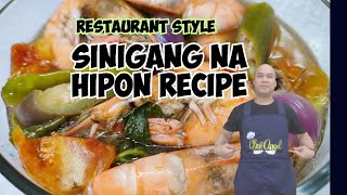 PERFECTLY COOKED SINIGANG NA HIPON RECIPE  RESTAURANT STYLE SINIGANG NA HIPON RECIPE [upl. by Rawdin318]