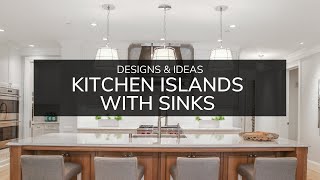 20 Kitchen Islands With Sinks  Designs amp Ideas [upl. by Cis]