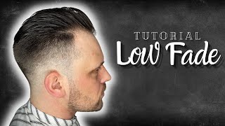 LOW FADE TUTORIAL  HERREN HAARSCHNITT  MÄNNER HAARE SCHNEIDEN LERNEN [upl. by Nylcaj]