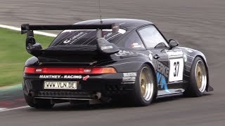 1995 Porsche 993 Cup 38 RSR by Manthey Racing  Nürburgring Oldtimer Grand Prix [upl. by Anat]