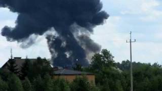 SU27 AIR SHOW RADOM 2009  OSTATNIE SEKUNDY ZYCIA PILOTOW CRASH [upl. by Aned]