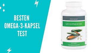 Die besten Omega 3 Kapsel Test 2022 [upl. by Mulligan]