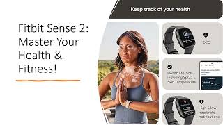 Fitbit Sense 2 Master Your Health amp Fitness [upl. by Bancroft431]