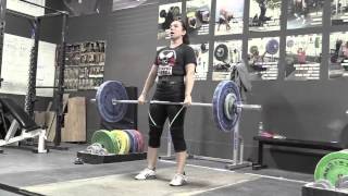 Olympic Weightlifting 1915  Back Squat Jerk Jumping Squat Clean Pull Power Clean [upl. by Salazar]