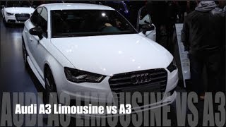 Audi A3 Limousine vs A3 [upl. by Jaime689]