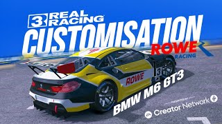 Real Racing 3 Customize Vinyl  BMW M6 GT3 DTM Rowe Racing 24h Nürburgring Livery [upl. by Eden]