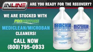 Mediclean Disinfectant Spray Plus from ProRestore Available Now [upl. by Leachim]