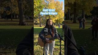 Scott Street  Phoebe Bridgers  Singing in a Park [upl. by Aleel621]