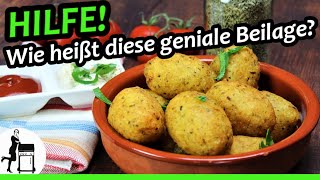 Kartoffelkrapfen  genial leckere Beilage zu Braten und Gegrilltem [upl. by Tyree]