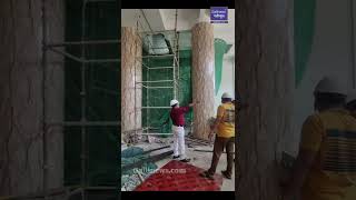 Slab Collapse  42 Manzila Raymond Realty Tower ke 1st floor ka Slab gira at Thane [upl. by Peyton]