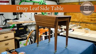 Drop Leaf Side Table [upl. by Ahsiekal]