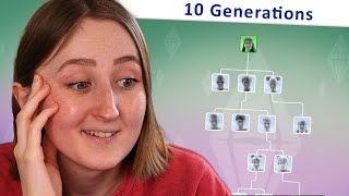 What does The Sims look like after 10 generations [upl. by Berte154]