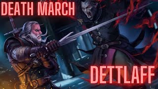 DETTLAFF BOSS FIGHT  Death March  Grandmaster Wolf Gear  Aerondight  Combat Build [upl. by Ateiram]