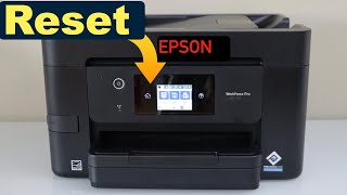 How To Reset Epson Printer To Factory Settings [upl. by Sikorski567]