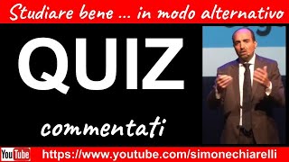 QUIZ commentati con Intelligenza Artificiale da Simone Chiarelli  parte 1 di 2 22102023 [upl. by Dlanigger]