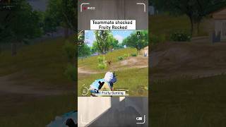 Fruity Rocked Teammate Shocked 😳 savage bgmi trending viralvideo shorts [upl. by Noiram]