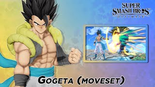 Gogeta Moveset 10 BETA Showcase  Super Smash Bros Ultimate Mod [upl. by Hamachi]