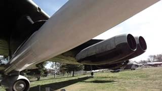 Under the Wing of a B52 at Castle Air Force Base Museum [upl. by Sunda936]