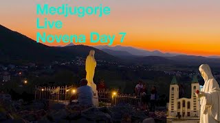 Medjugorje Novena Live Day 7 [upl. by Annoval]