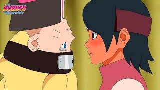 TODOS OS BEIJOS DE BORUTO E SARADA MITSUKI VAI DEIXAR [upl. by Anrim]