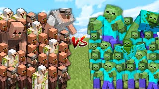 Zombie vs Villager Life 3  Alien Being Minecraft Animation [upl. by Asiret]