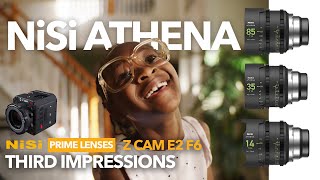 How good are these lenses Nisi ATHENA PRIMES  Z CAM E2 F6  FIRST IMPRESSIONS  REVIEW  BMCC 6K [upl. by Elaweda]