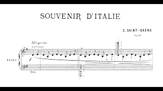 Camille SaintSaëns  Souvenir dItalie Op 80 [upl. by Gabriele]