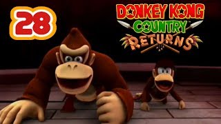 Donkey Kong Country Returns Part 28 Ein steiniges auf und ab  Lets play together [upl. by Aened]