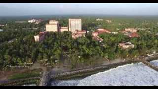 Aerial View of Amritapuri Ashram  August 2015 [upl. by Rhoads]