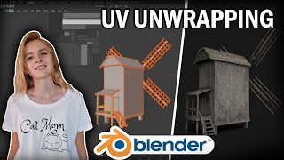 Blender TUTORIAL  UV unwrapping in Blender 29  CG bird  GAOMON PD 1161 [upl. by Alper]