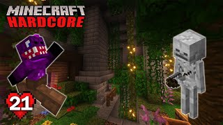 I Built a SKELETON FARM in Minecraft SURVIVAL HARDCORE  S2 Ep 21 [upl. by Larimore]