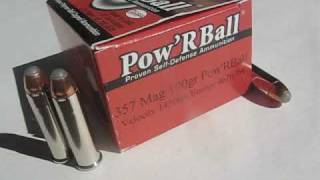 Ammo Test  357 Mag Glaser PowR Ball [upl. by Nickey]